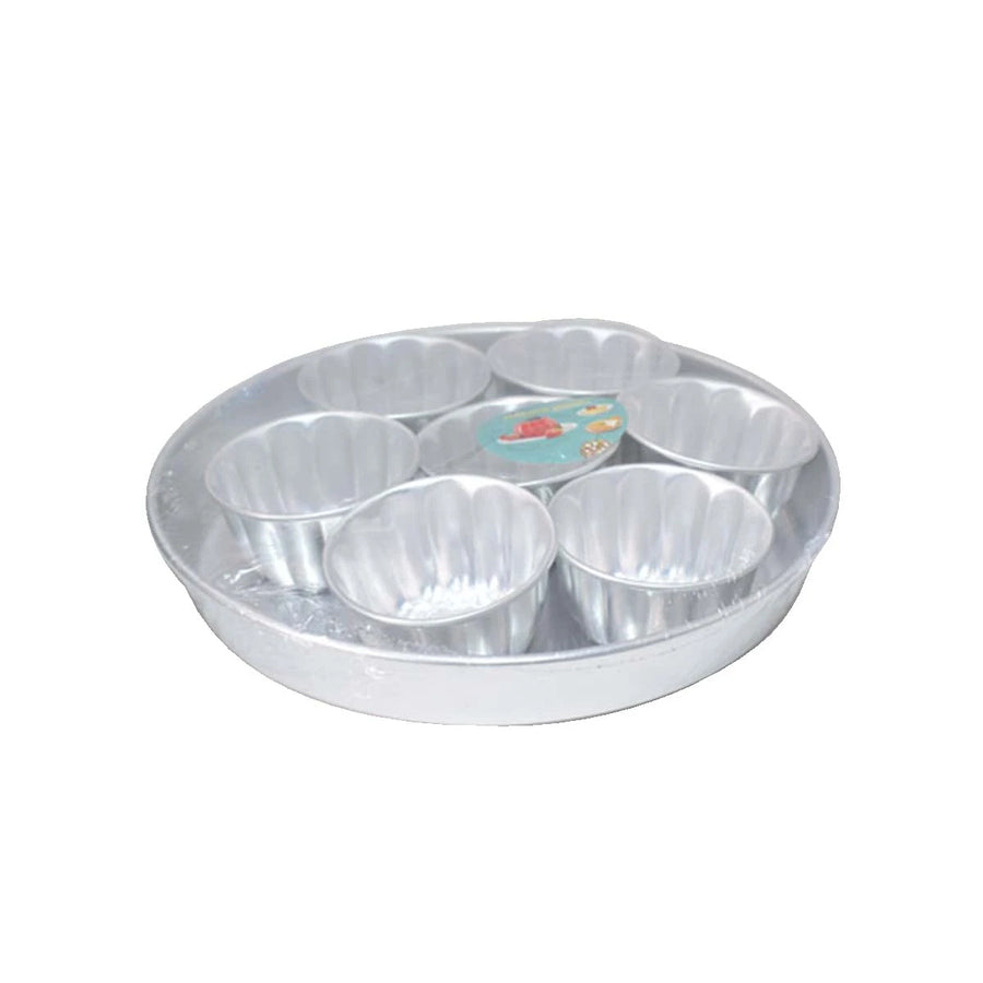 طقم قوالب جيلي المنيوم مع صينية 8 قطعة FM6004383