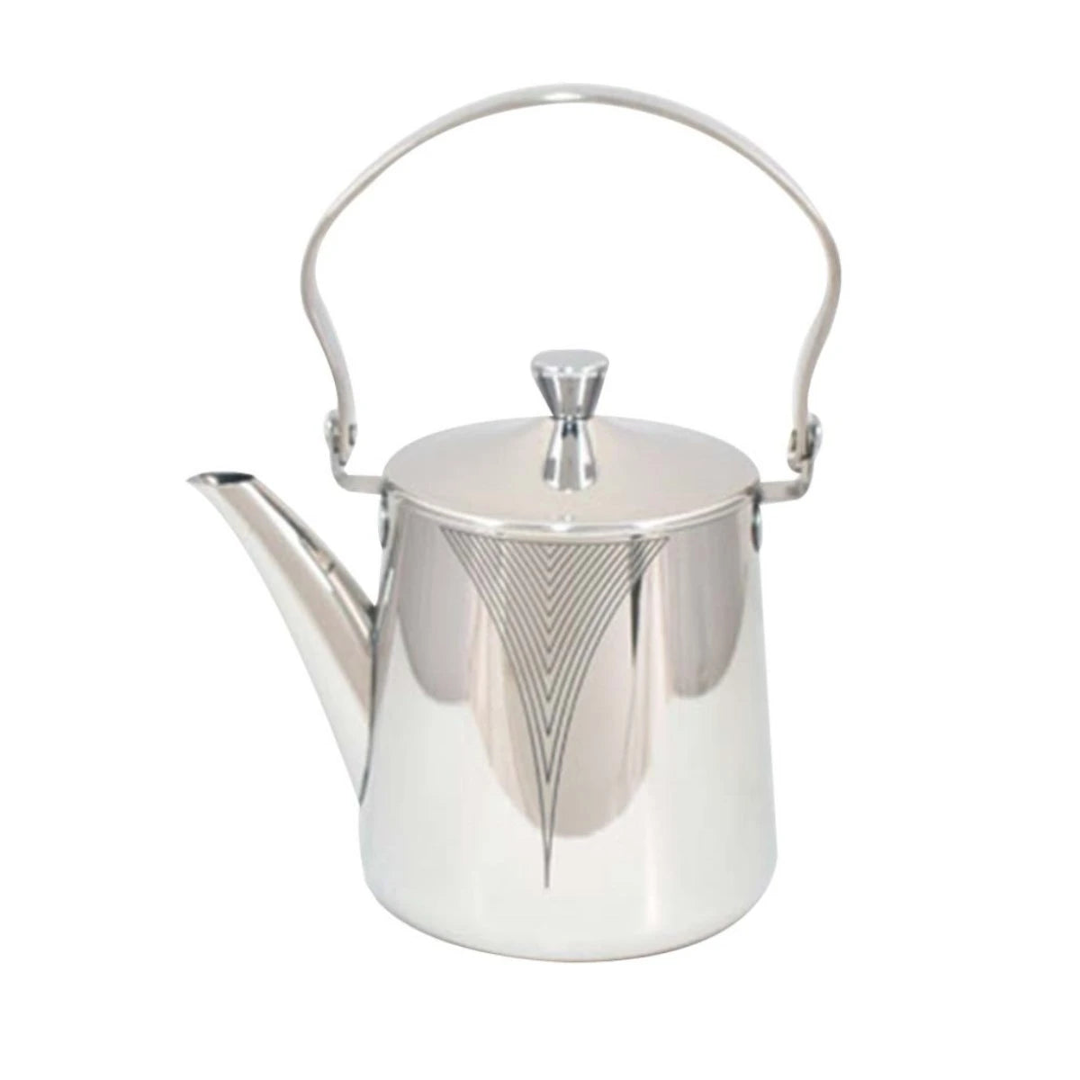 ابريق شاي استيل فضي 1200مل LLT326