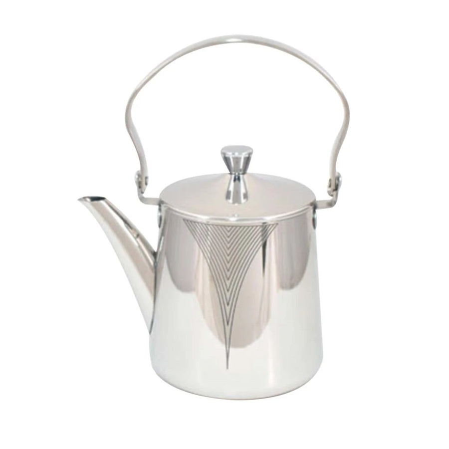 ابريق شاي استيل فضي 1200مل LLT326