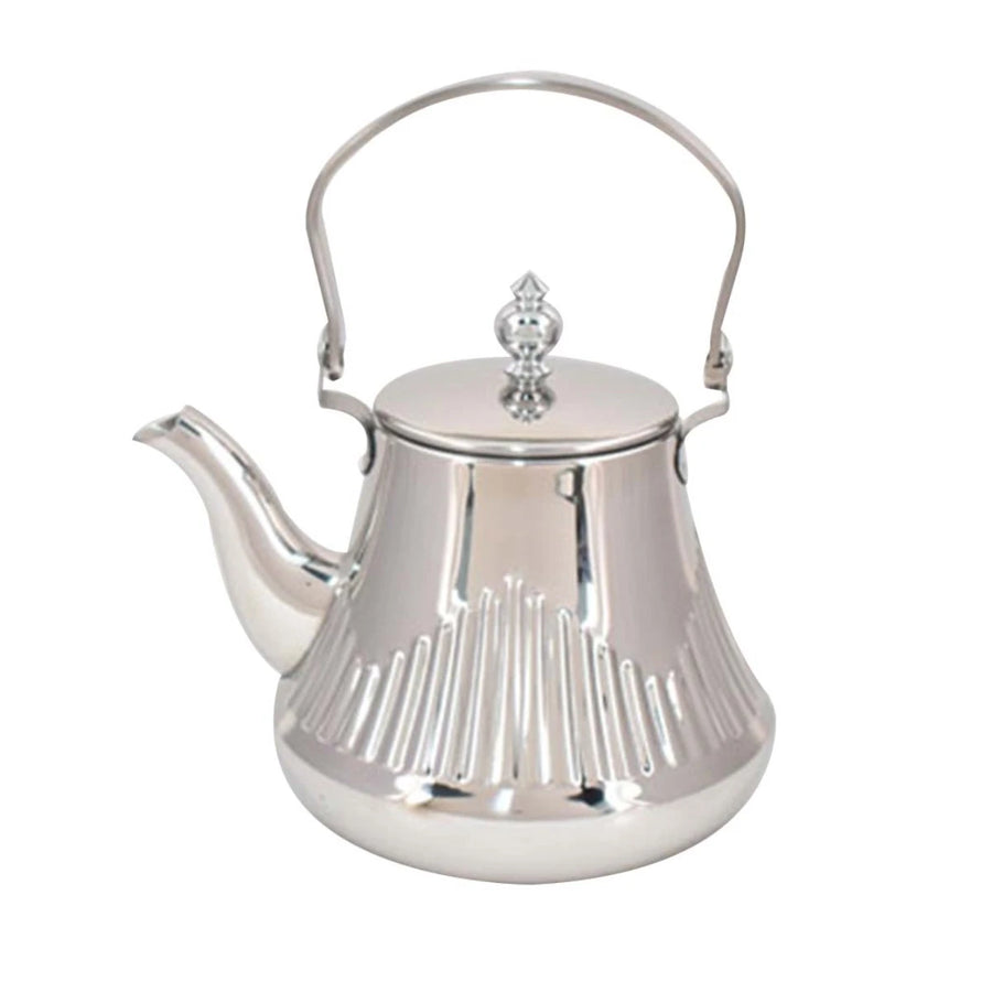 ابريق شاي استيل فضي 1600مل LLT332