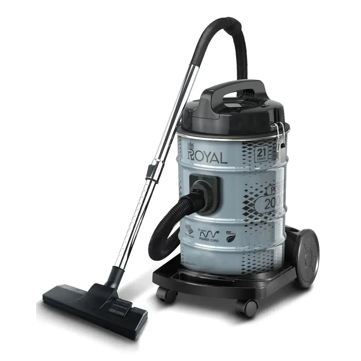 مكنسة كهربائية رويال 21 لتر 2000 واط RA-VCS2121