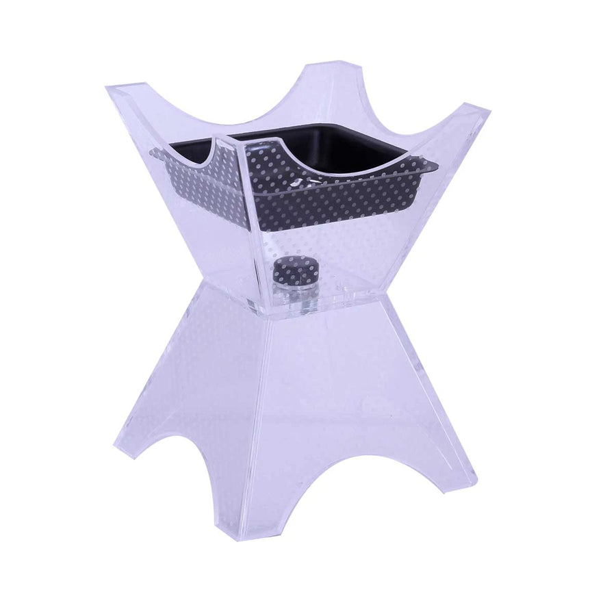 مبخرة بلاستيك شفاف صغير 12سم