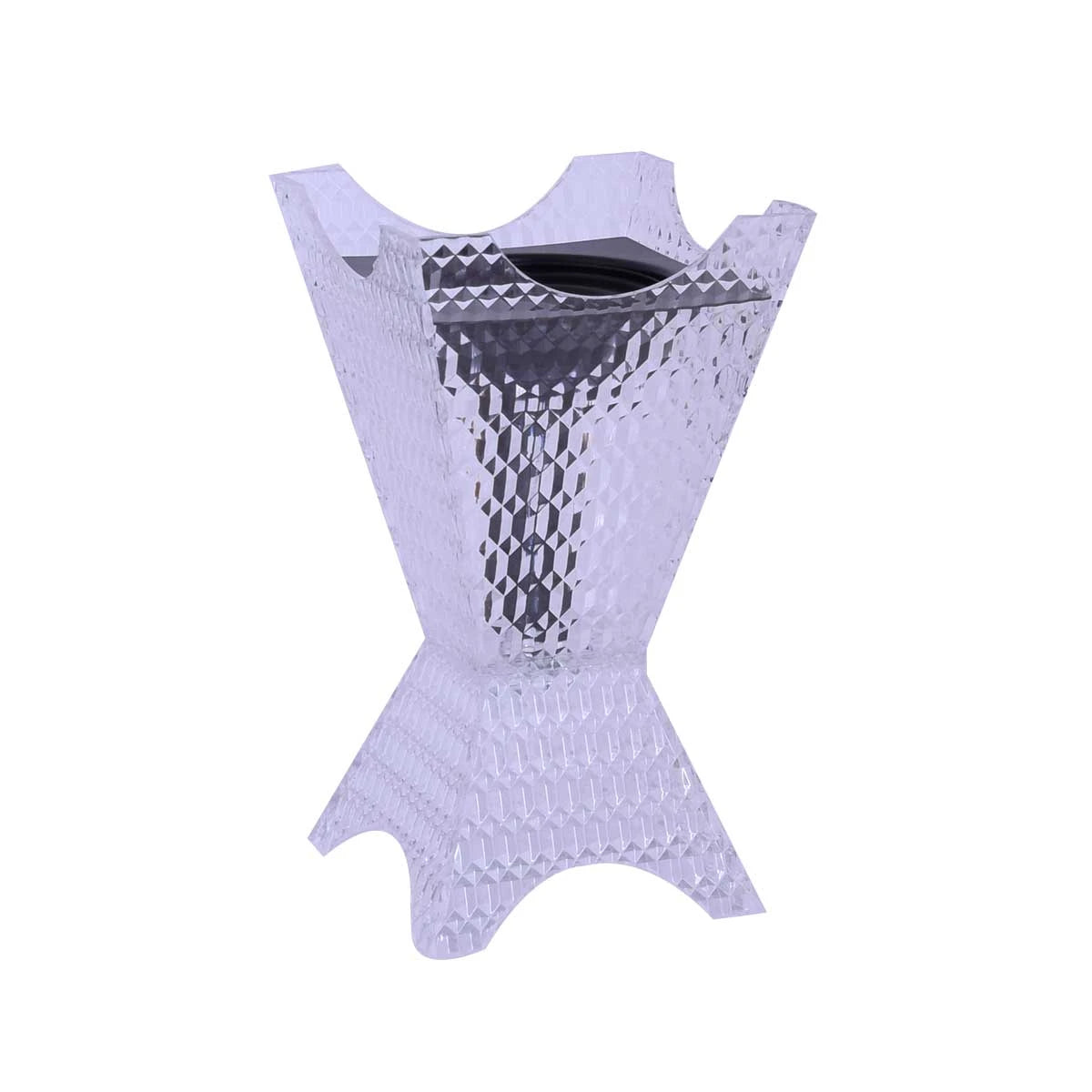 مبخرة بلاستيك شفاف 18سم