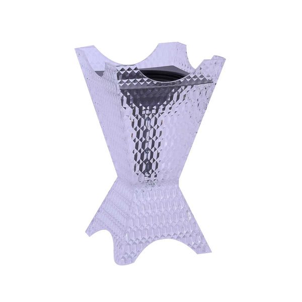 مبخرة بلاستيك شفاف 18سم