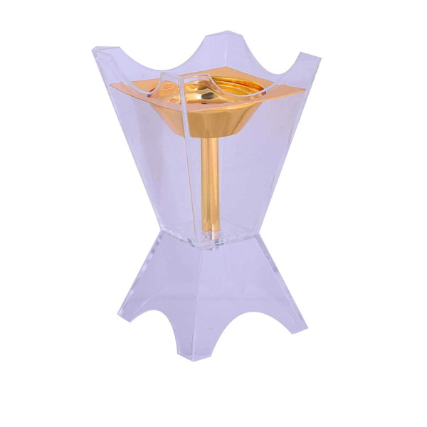 مبخرة بلاستيك شفاف 18سم