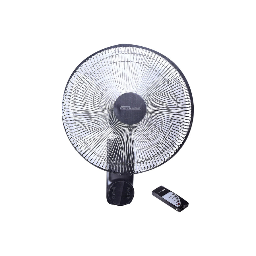 مروحة كهربائية حائط إلكترو جينيرال 16أنش 3 سرعات 60 واط مع جهاز تحكم عن بعد FWL-BK16R