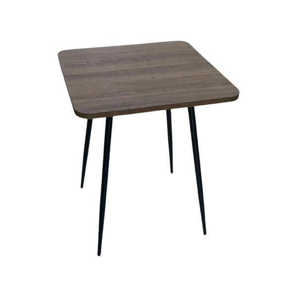 طاولة جانبية خشب مربع 45 × 55 سم خشبي