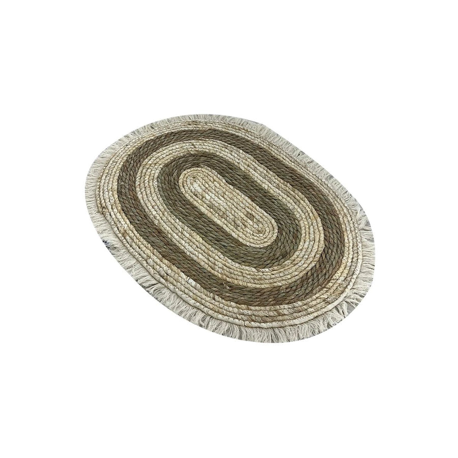 فرشة خوص بيضاوي 70 × 50 سم