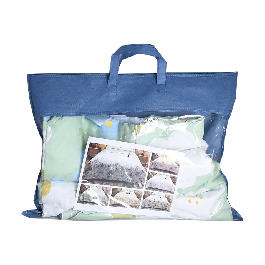 لحاف سرير قطعة واحدة 240 × 200 سم الوان متعددة