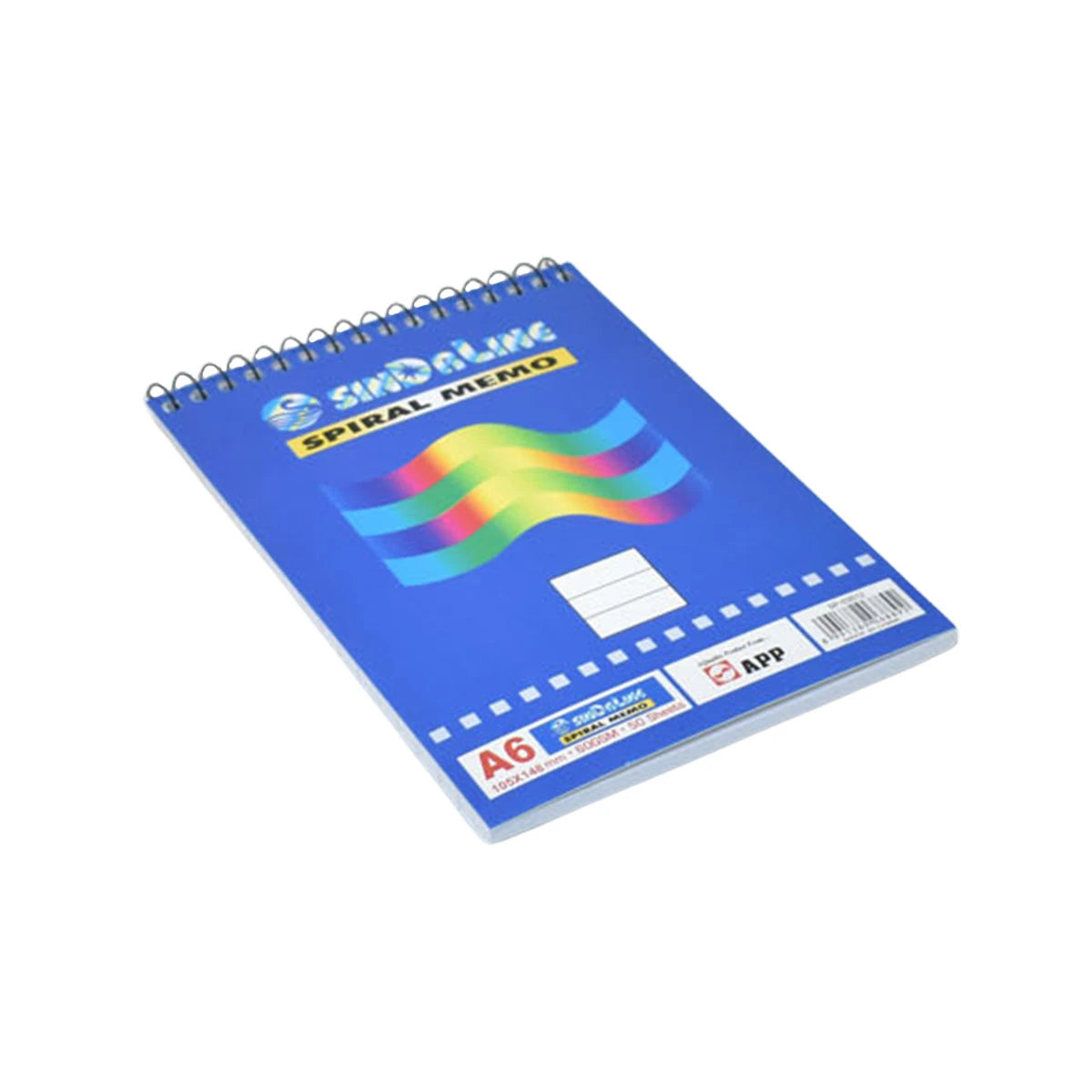دفتر ملاحظات سلك 50 ورقة A6