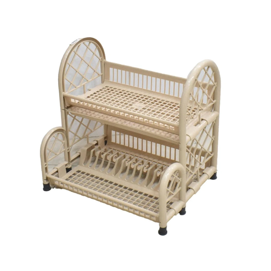 رفوف تخزين بلاستيك مع مجفف صحون 2 دور NTK213