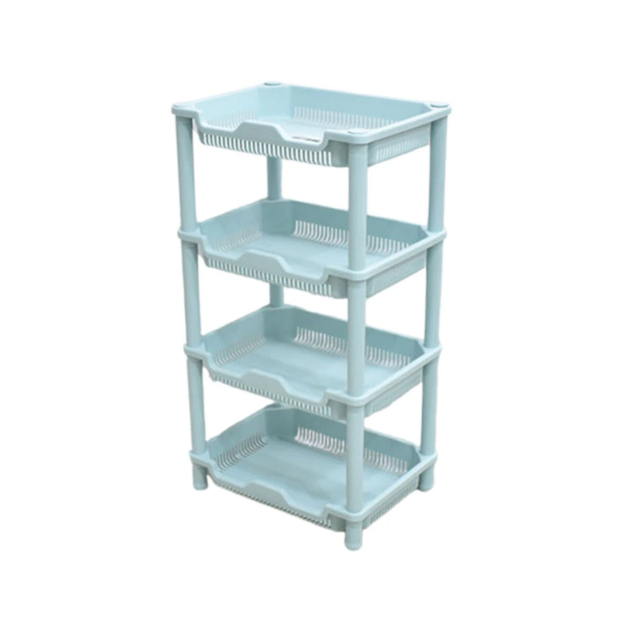 رفوف تخزين بلاستيك مستطيل 4 دور 1213