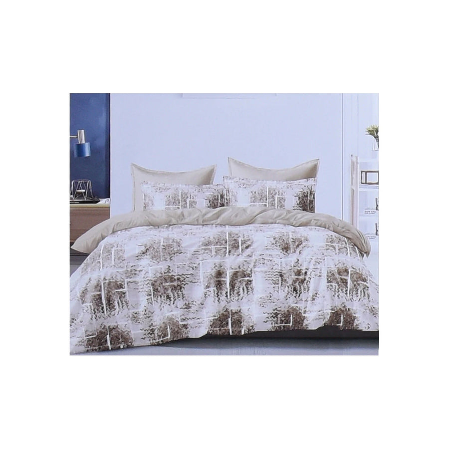 مفرش سرير نفرين مشجر 6 قطعة