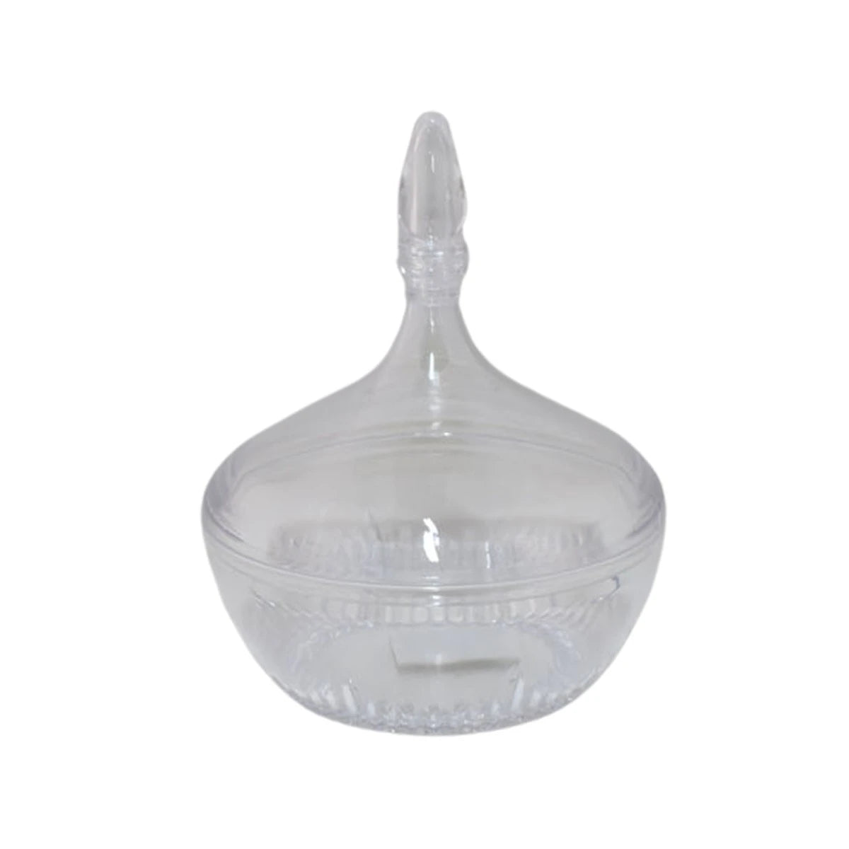 تمرية بلاستيك شفاف بغطاء 1019837