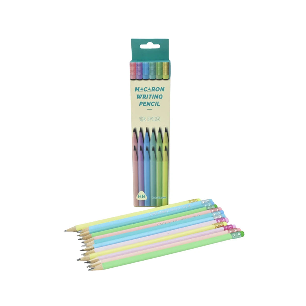 طقم اقلام رصاص ملون 12قلم