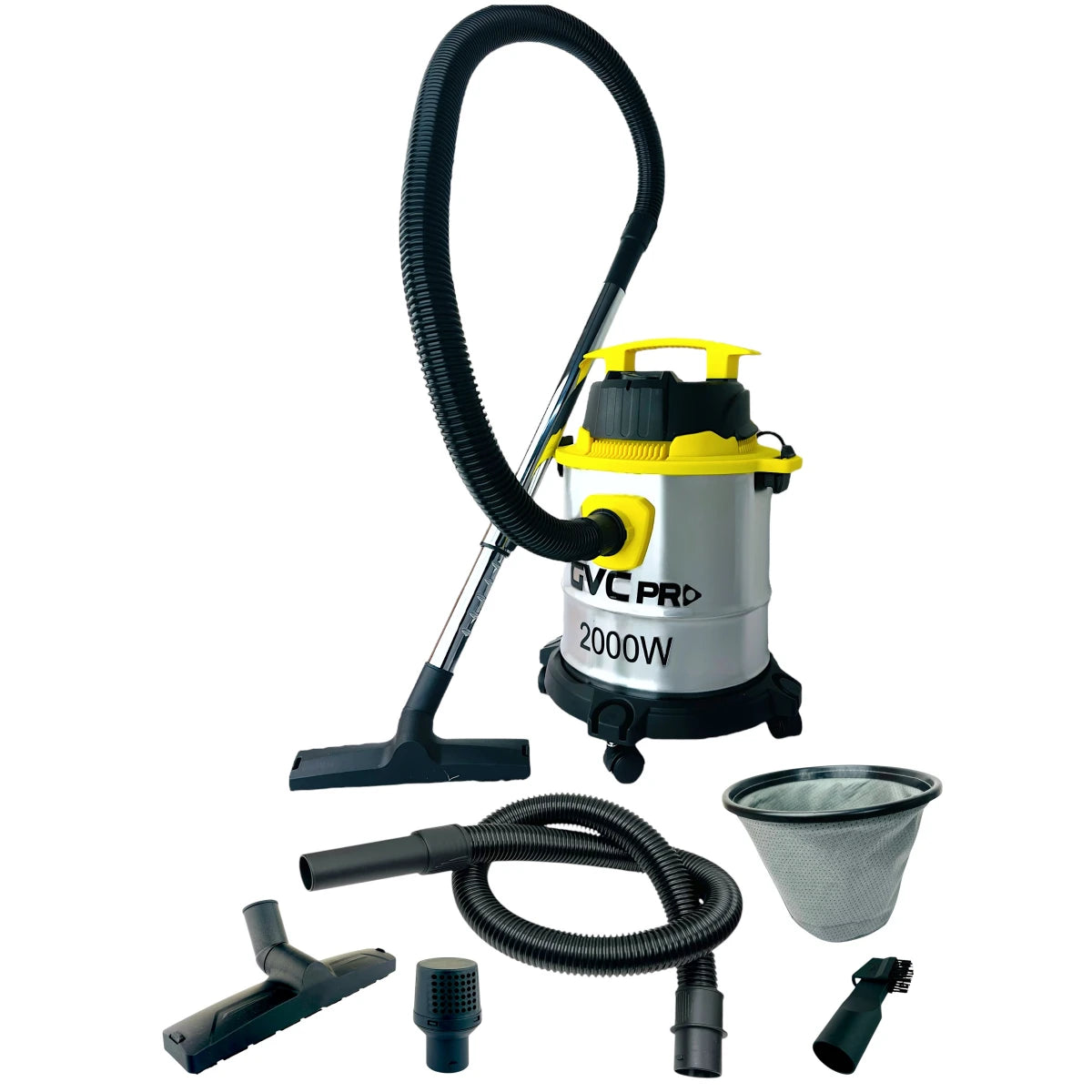 مكنسة كهربائية جي في سي برو 15لتر 2000 واط GVCV-5015