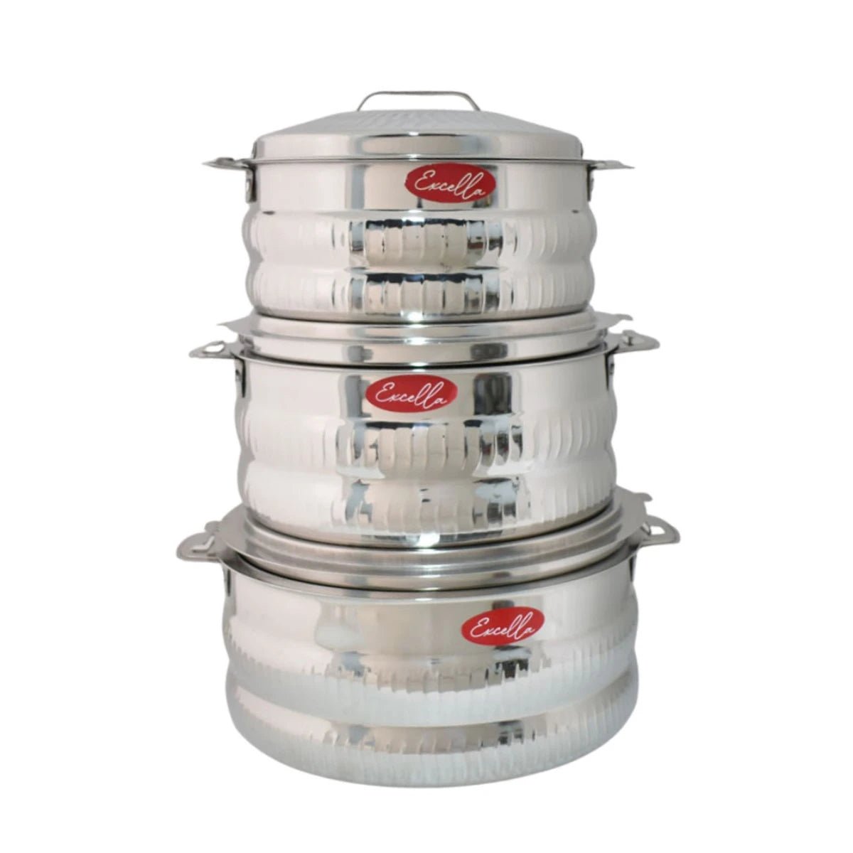 طقم حافظات طعام استيل 3 قطعة MTS-254