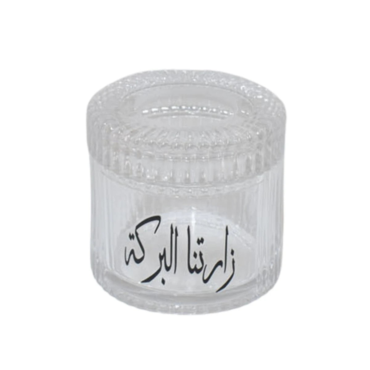 علبة مناديل زجاج شفاف 9 × 8.5 سم