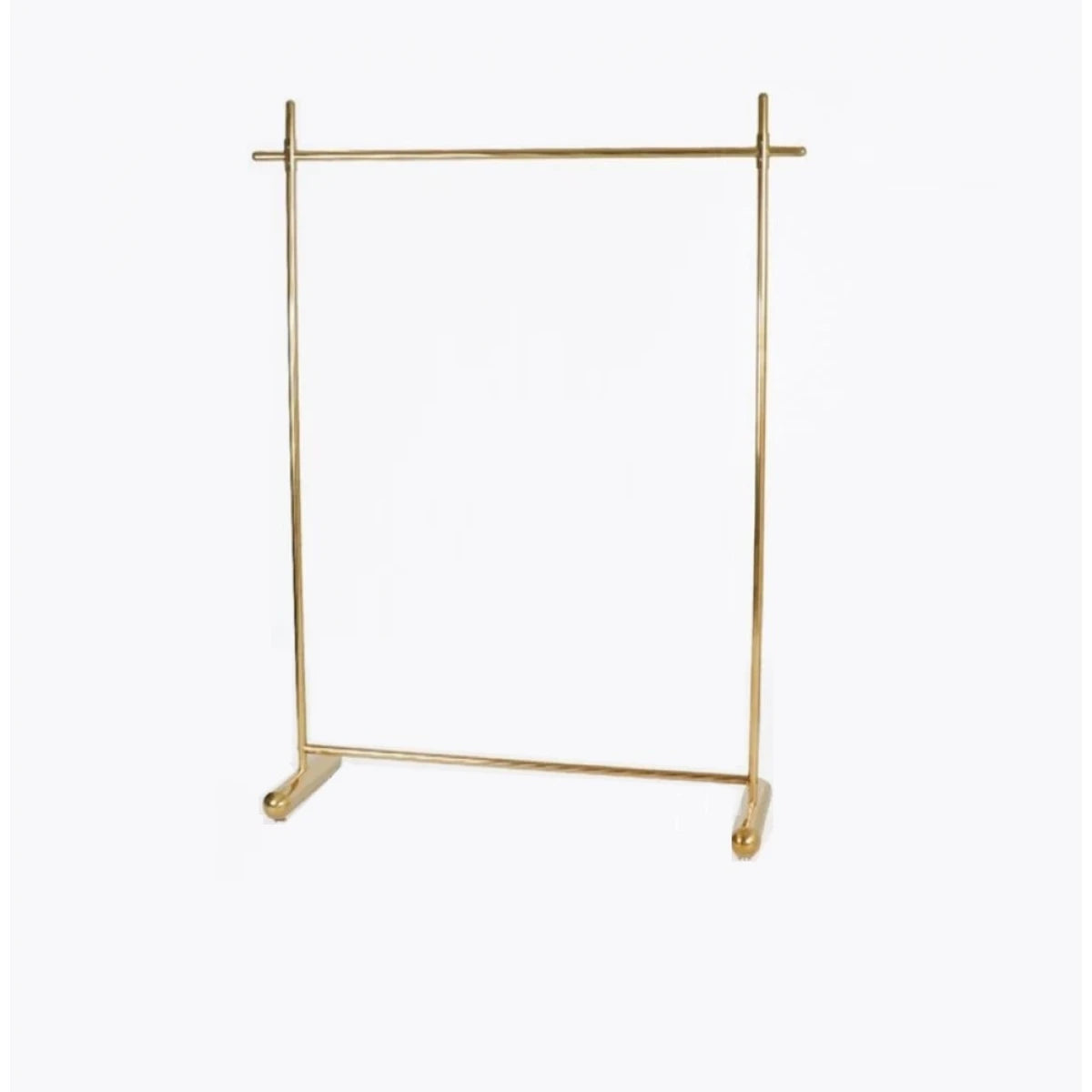 استاند تعليق ملابس استيل ذهبي 123× 40 × 189سم