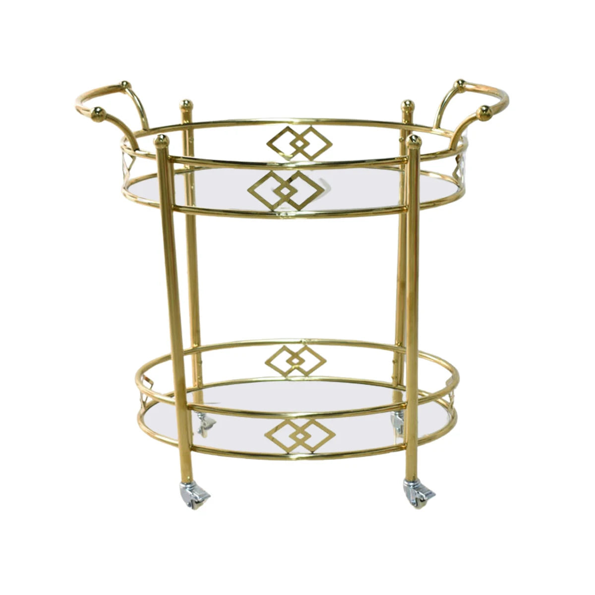 عربية تقديم استيل بيضاوي ذهبي 2 دور