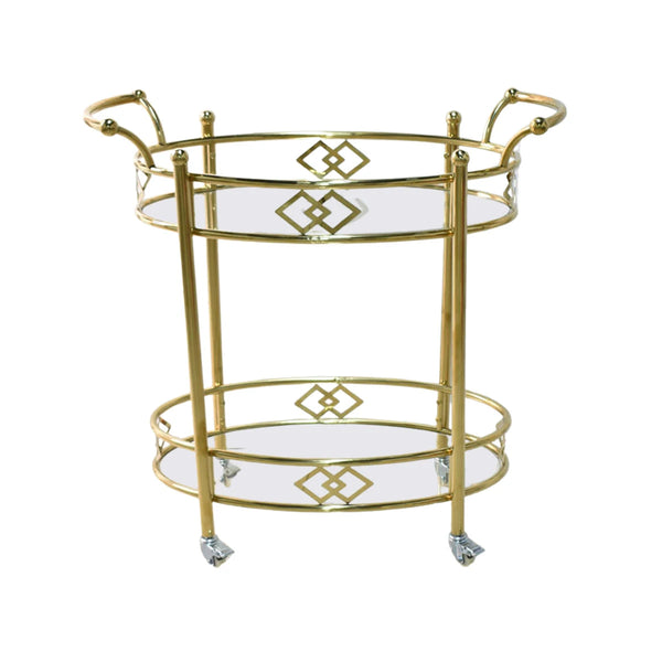 عربية تقديم استيل بيضاوي ذهبي 2 دور