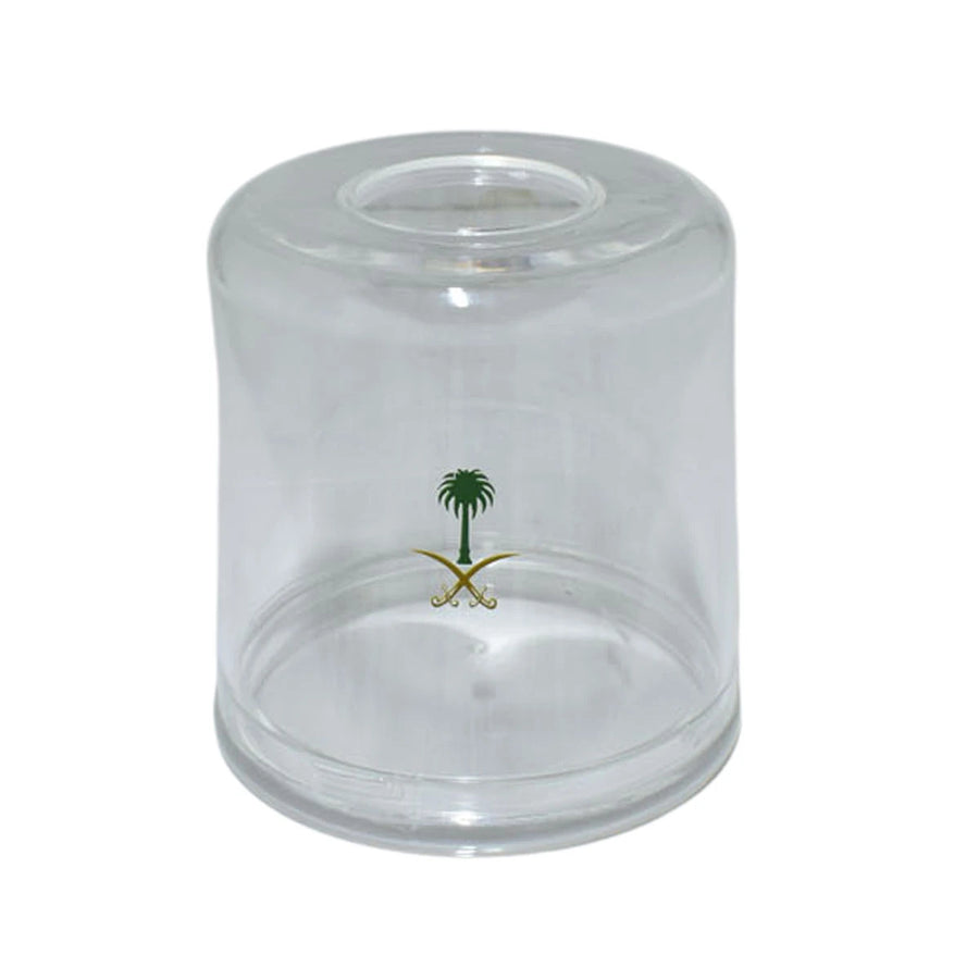 علبة مناديل اكريليك شفاف دائري