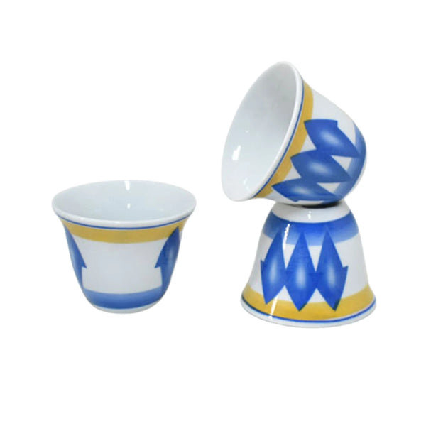 طقم فناجين قهوة سيراميك 12قطعة