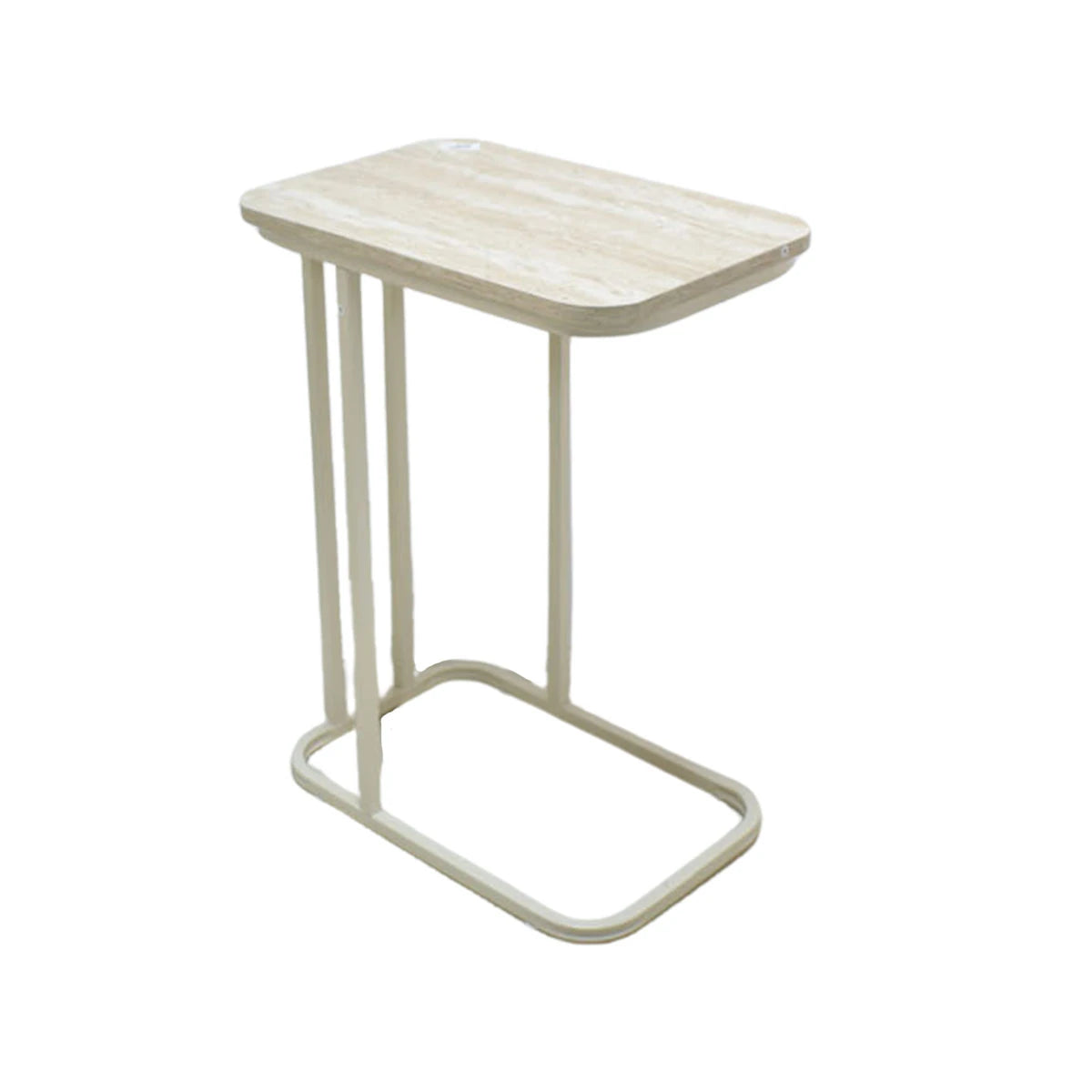 طاولة شاي خشب مستطيل 45 × 30 × 60 سم بيج