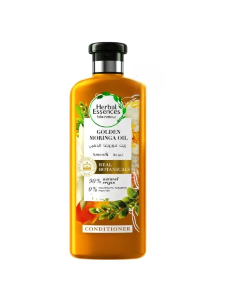 بلسم بزيت مورينجا الذهبي لمعالجة الشعر من هيربل اسنسز - 400مل