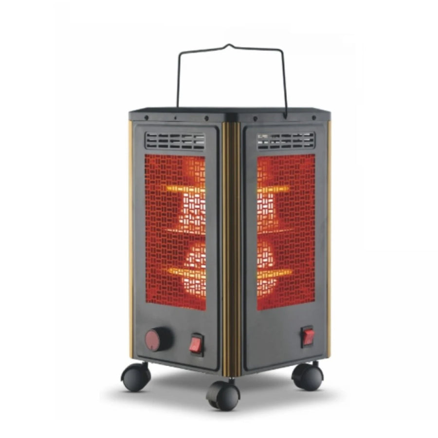 دفاية كهربائية جي في سي برو 5 جوانب تدفئة 2000 واط