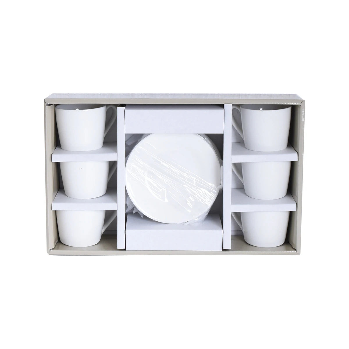 طقم فناجين قهوة تركي سيراميك 12قطعة 100مل