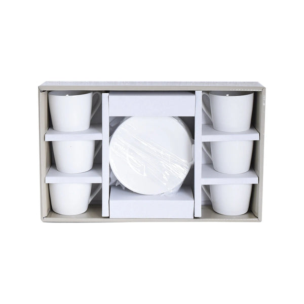 طقم فناجين قهوة تركي سيراميك 12قطعة 100مل