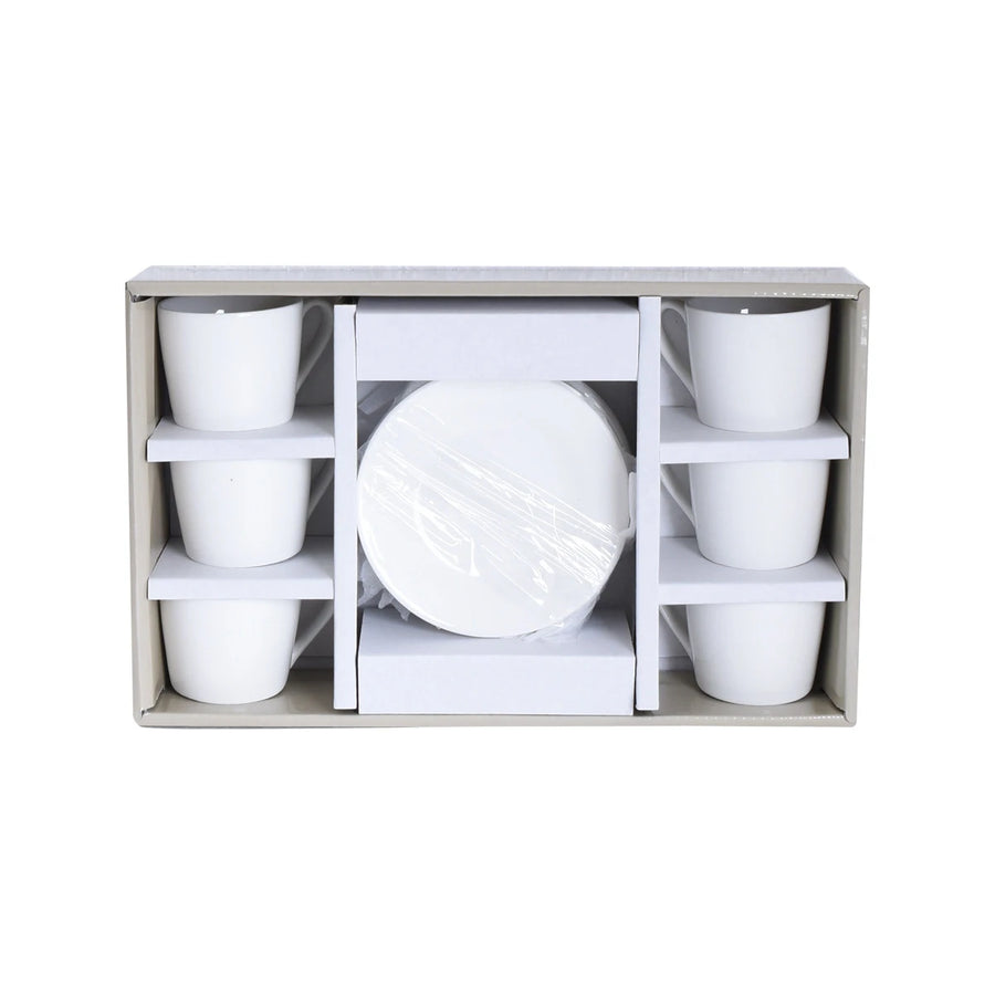 طقم فناجين قهوة تركي سيراميك 12قطعة 100مل