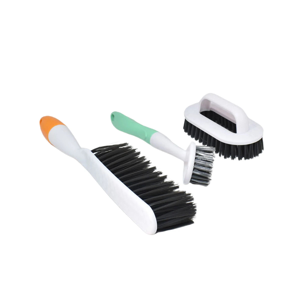 3-piece manual cleaning brush set