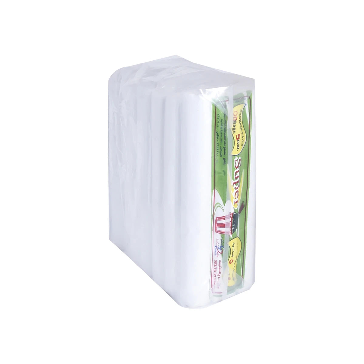 مجموعة اكياس نفايات 5 جالون × 24 رول 90 كيس