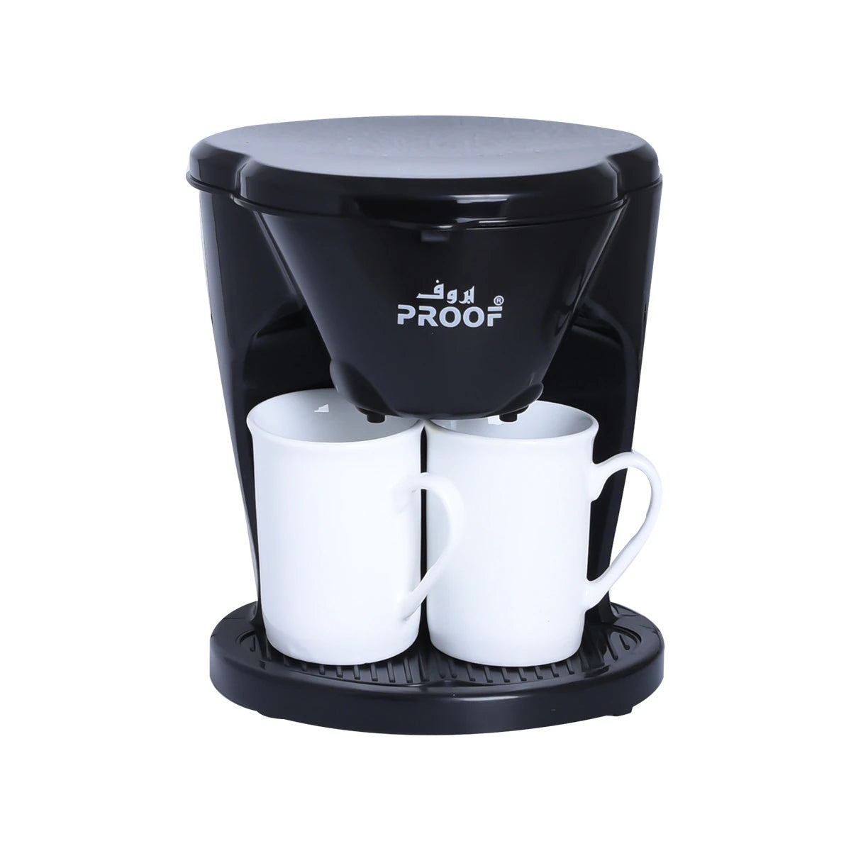 صانعة قهوة بروف مع كوبين سيراميك 450 واط
