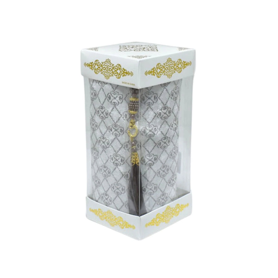 طقم سجادة صلاة مع سبحة