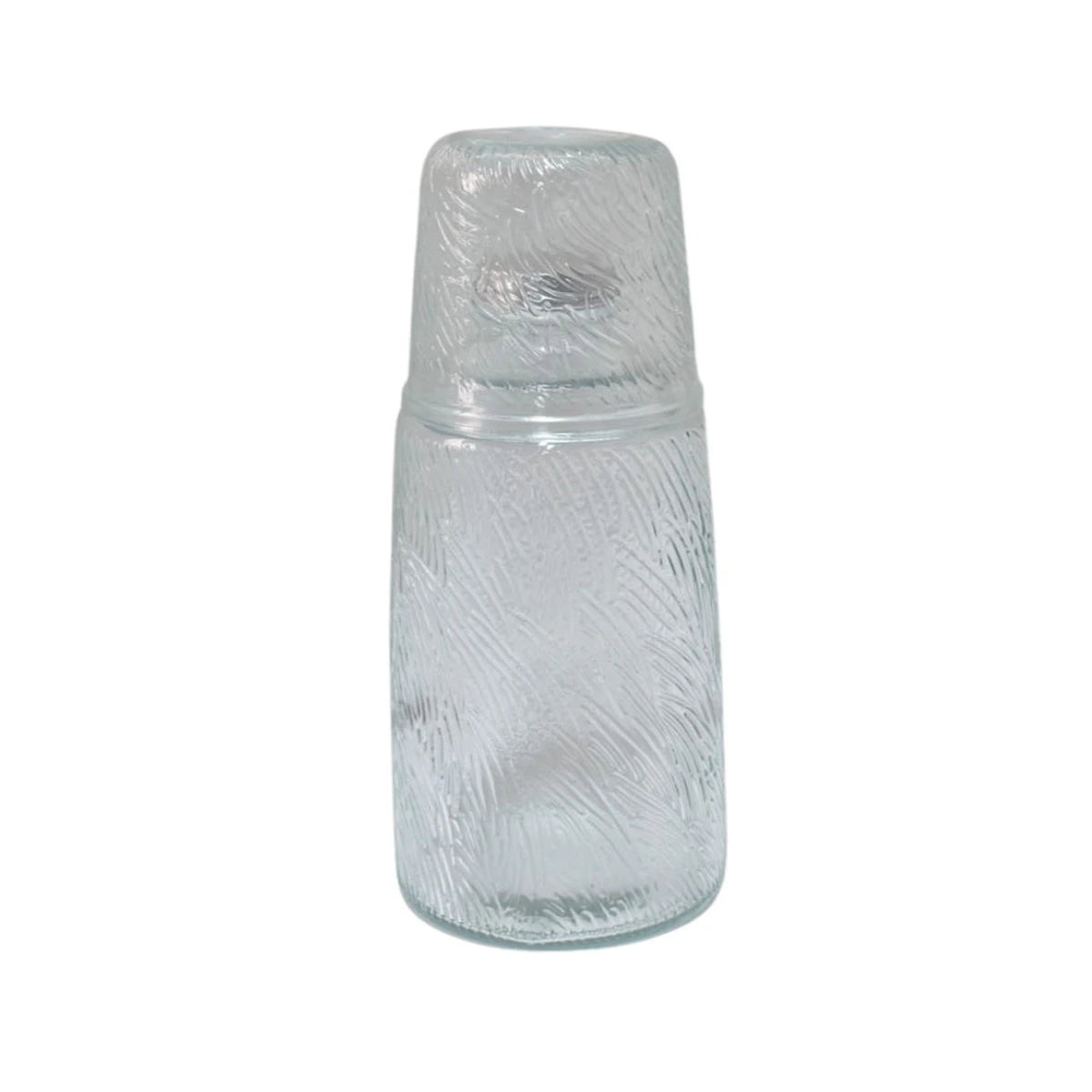 جيك زجاج شفاف مع كوب 1.0لتر