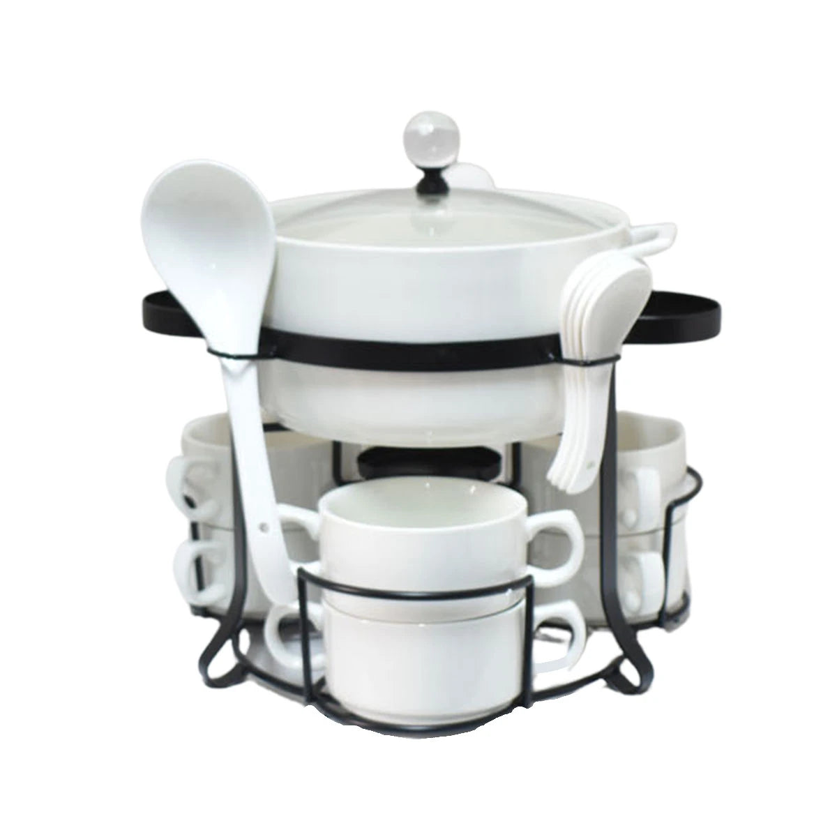 طقم شوربة سيراميك 16قطعة