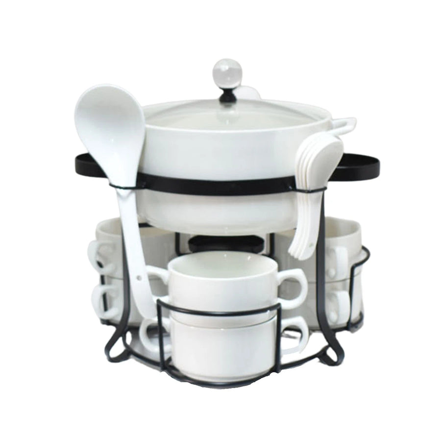 طقم شوربة سيراميك 16قطعة