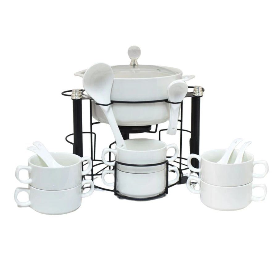 طقم شوربة سيراميك 16قطعة