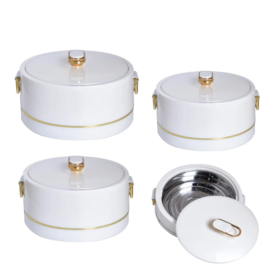 طقم حافظات طعام بلاستيك 4 قطعة