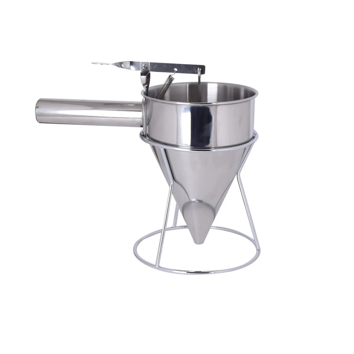 قمع مصابيب استيل 750مل