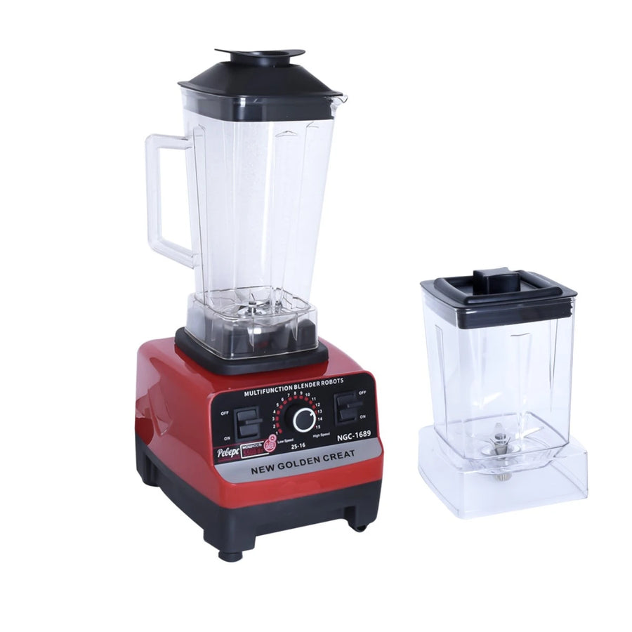 خلاط كهربائي جولدن كريست 2.5 لتر مع مطحنة 5500 واط