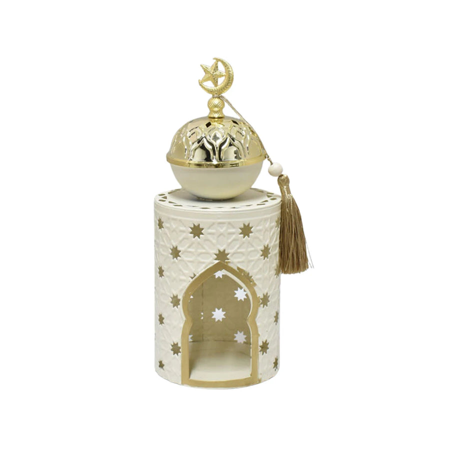 مبخرة معدن رمضانية 25 سم