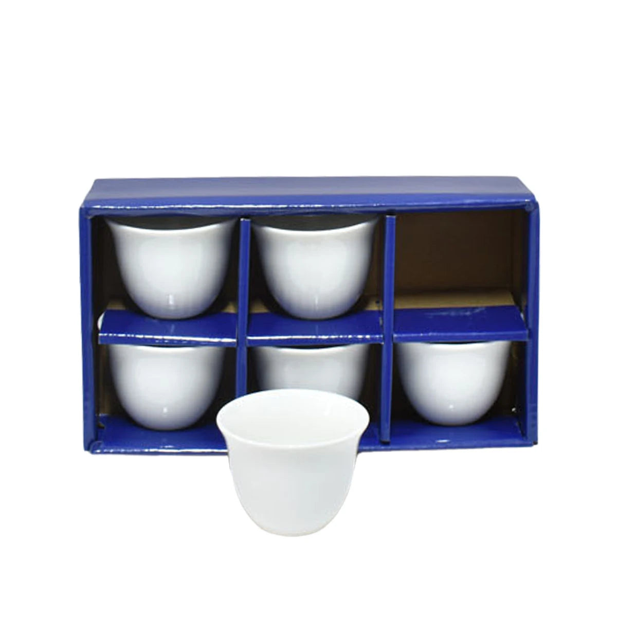 طقم فناجين قهوة سيراميك 6 قطعة