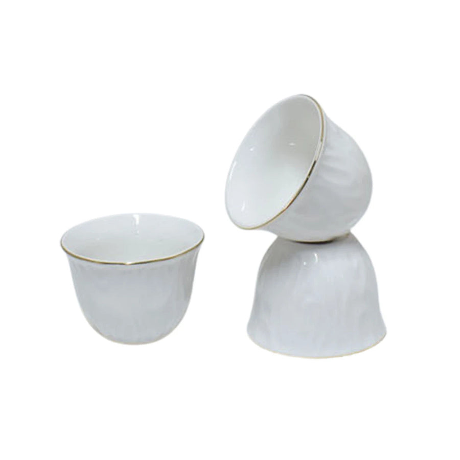 طقم فناجين قهوة سيراميك السيف 12قطعة