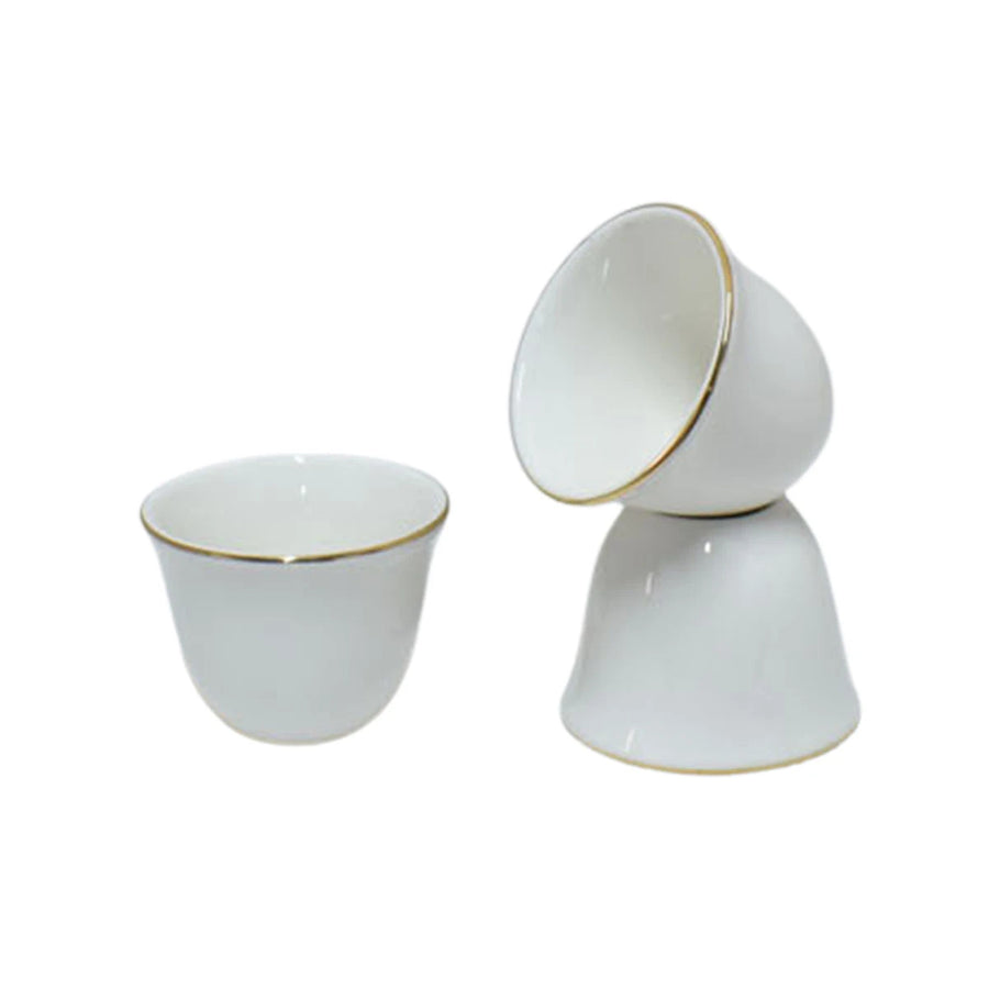 طقم فناجين قهوة سيراميك السيف 12قطعة