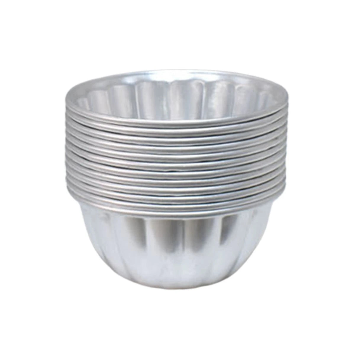 12-piece aluminum jelly mold set