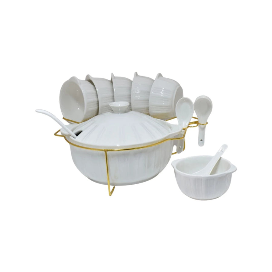 طقم شوربة سيراميك 16قطعة